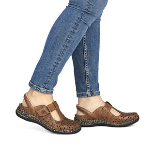 Rieker Women's Real Leather Shoes | 46397 - Image 21