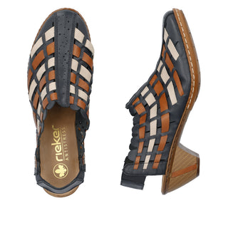 Rieker Women's Real Leather Shoes | 46778 - Image 16