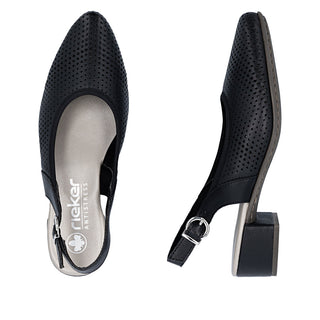 Rieker Women's Real Leather Shoes | 47066 - Image 9