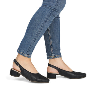 Rieker Women's Real Leather Shoes | 47066 - Image 10