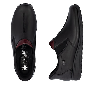 Rieker Women's Real Leather Wide Shoes | 47253 - Image 9