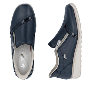 Rieker Women's Real Leather Wide Shoes | 47264 - Image 20