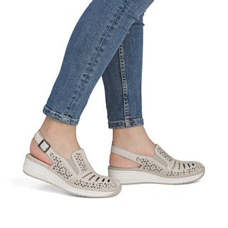 Rieker Women's Real Leather Shoes | 48763 - Image 10