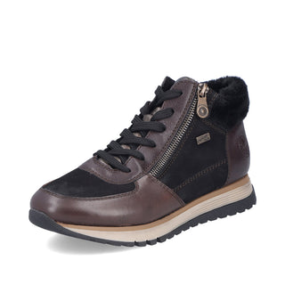 Rieker Comfort Women's TEX Waterproof Wide Short Boots | 49040 - Image 1