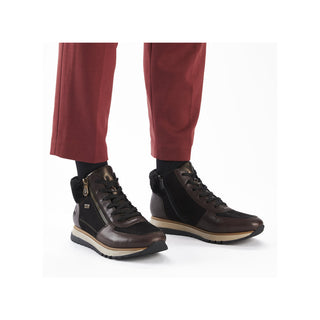 Rieker Comfort Women's TEX Waterproof Wide Short Boots | 49040 - Image 10