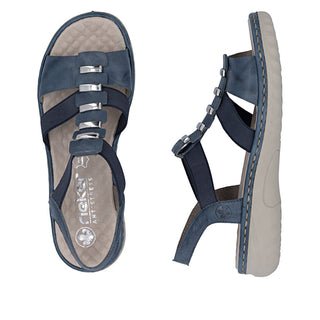 Rieker Women's Real Leather Sandals | 60452 - Image 9