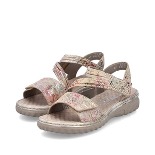 Rieker Women's Real Leather Sandals | 60464 - Image 30