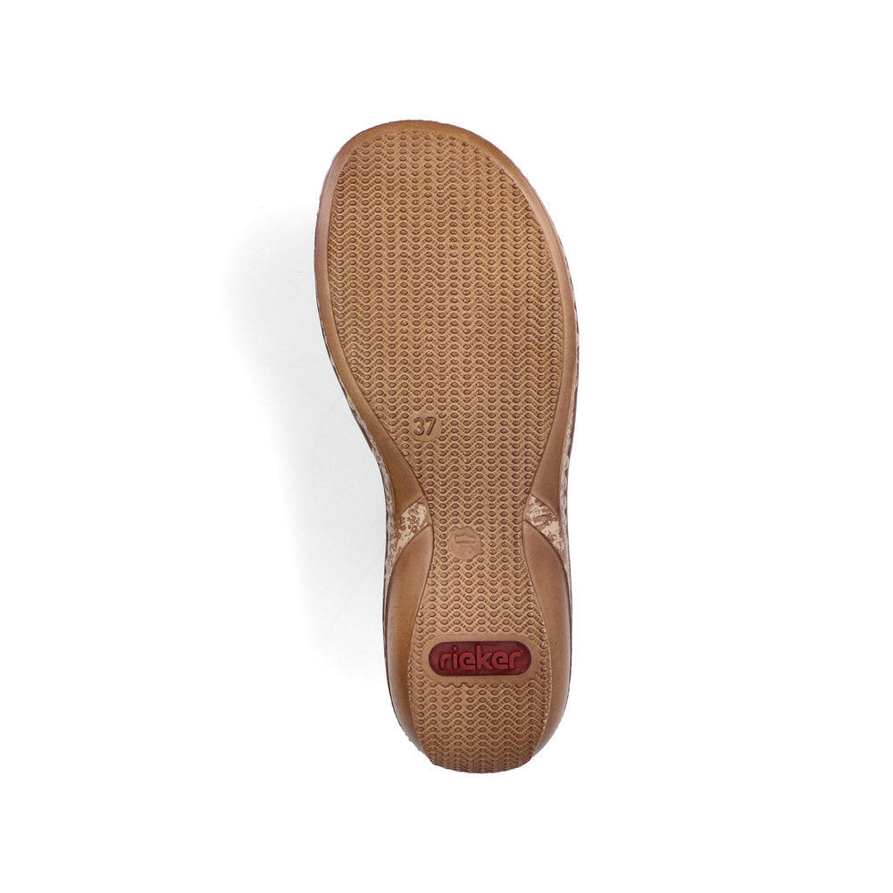 Sandalo Da Donna Con Plantare In Memory Foam, In Camoscio Cuoio Con Plateau E Zeppa In Sughero 9 7302a036 Sandalo Da Donna Con Plantare In Memory Foam, In Camoscio Cuoio Con Plateau E Zeppa In Sughero 9 7302a036