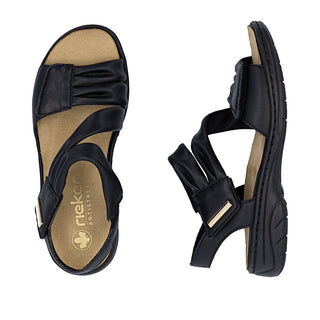 Rieker Women's Real Leather Sandals | 64562 - Image 9