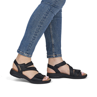 Rieker Women's Real Leather Sandals | 64562 - Image 10