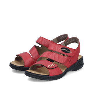 Rieker Women's Real Leather Sandals | 64573 - Image 19