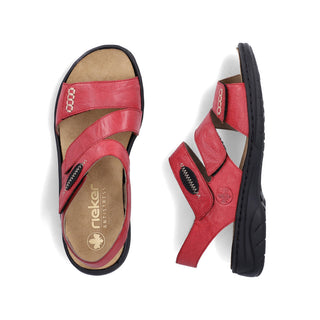 Rieker Women's Real Leather Sandals | 64573 - Image 20