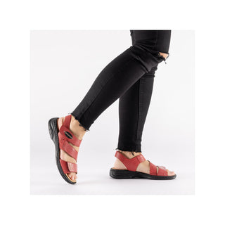 Rieker Women's Real Leather Sandals | 64573 - Image 22