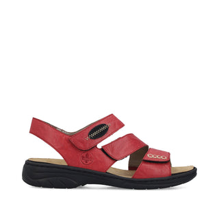 Rieker Women's Real Leather Sandals | 64573 - Image 25