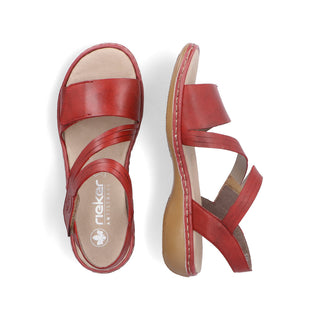 Rieker Women's Real Leather Sandals | 65964 - Image 31