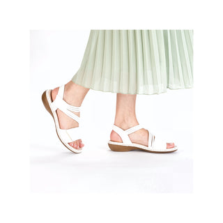 Rieker Women's Real Leather Sandals | 65964 - Image 44
