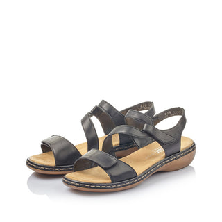 Rieker Women's Real Leather Sandals | 659C7 - Image 6