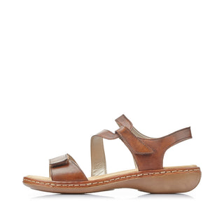 Rieker Women's Real Leather Sandals | 659C7 - Image 23