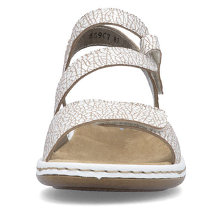 Rieker Women's Real Leather Sandals | 659C7 - Image 31