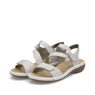 Rieker Women's Real Leather Sandals | 659C7 - Image 33