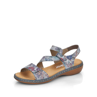 Rieker Women's Real Leather Sandals | 659C7 - Image 48
