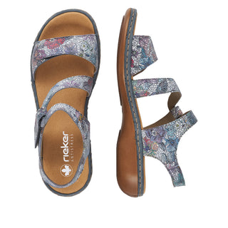 Rieker Women's Real Leather Sandals | 659C7 - Image 56