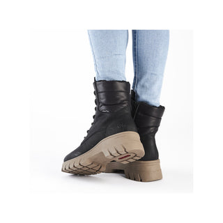 Rieker Comfort Women's TEX Waterproof Mid-height Boots | 71831 - Image 13