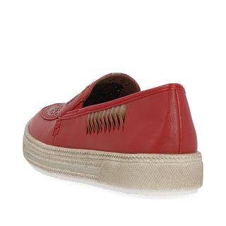 Chaussures en cuir véritable pour femmes Remonte | D1F06