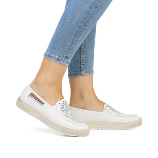 Chaussures en cuir véritable pour femmes Remonte | D1F06