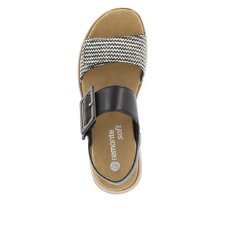 Remonte Ladies' Real Leather Sandals | D1J53 - Image 4