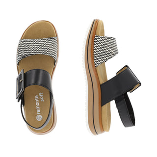 Remonte Ladies' Real Leather Sandals | D1J53 - Image 9