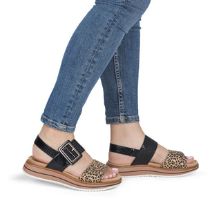 Remonte Ladies' Real Leather Sandals | D1J53 - Image 21