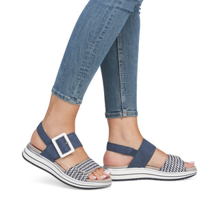 Remonte Ladies' Real Leather Sandals | D1J53 - Image 32