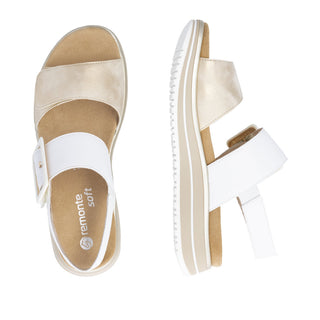 Remonte Ladies' Real Leather Sandals | D1J53 - Image 53