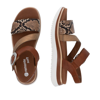 Remonte Women's Real Leather Sandals | D1J64 - Image 9