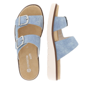 Sandales en cuir véritable pour femmes Remonte | D2070