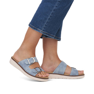 Sandales en cuir véritable pour femmes Remonte | D2070