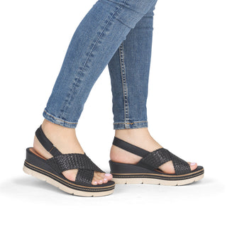 Remonte Women's Real Leather Sandals | D2L59 - Image 10