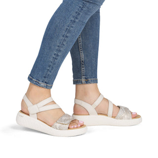Remonte Women's Real Leather Wide Sandals | D3L51 - Image 32