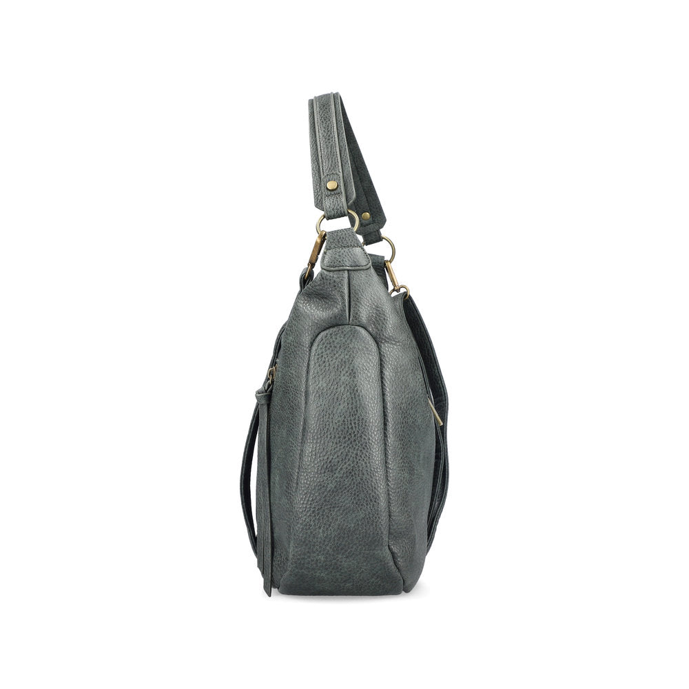 Schoudertas Zwart Dames Hütmann Leren Schoudertas-crossbody Schoudertas Zwart Dames Hütmann Leren Schoudertas-crossbody