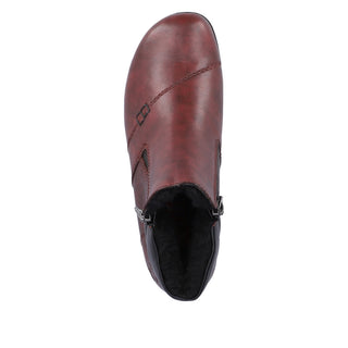 Rieker Comfort Women's TEX Waterproof Wide Short Boots | L4655 - Image 4