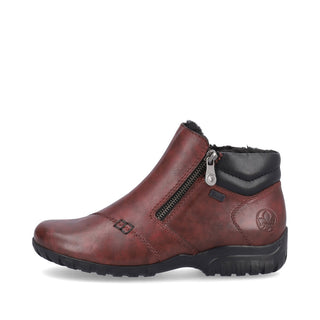 Rieker Comfort Women's TEX Waterproof Wide Short Boots | L4655 - Image 5