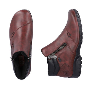 Rieker Comfort Women's TEX Waterproof Wide Short Boots | L4655 - Image 9