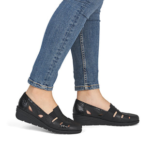 Rieker Women's Real Leather Shoes | L5358 - Image 10