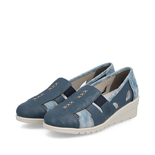 Rieker Women's Real Leather Shoes | L5358 - Image 19