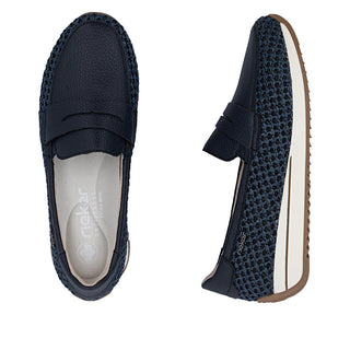 Rieker Ladies Wide Shoes | N1254 - Image 9
