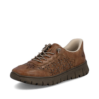 Rieker Women's Real Leather Wide Shoes | N1358 - Image 1