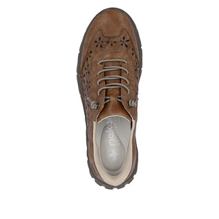 Rieker Women's Real Leather Wide Shoes | N1358 - Image 4