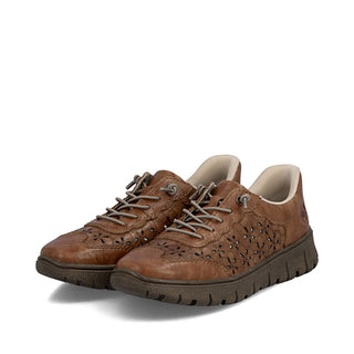 Rieker Women's Real Leather Wide Shoes | N1358 - Image 8