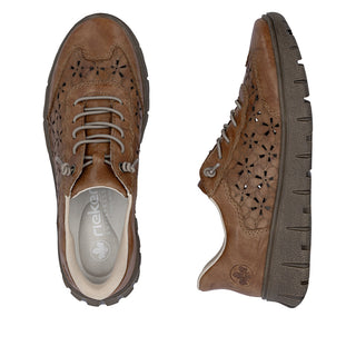 Rieker Women's Real Leather Wide Shoes | N1358 - Image 9